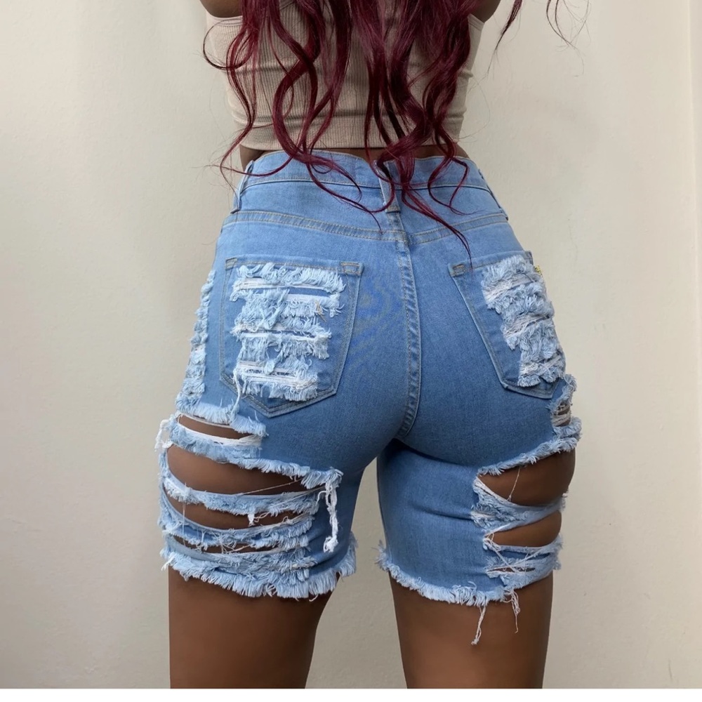 Distressed Shorts